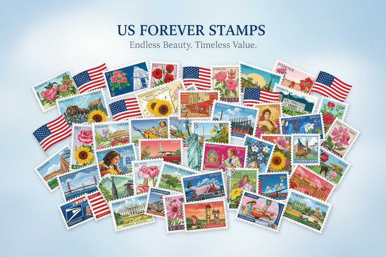 Authentic Savings on Forever Stamps